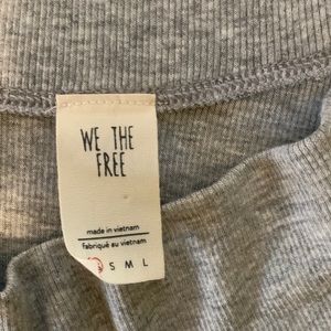 We the Free Asymmetrical light gray dress casual very comfy xs